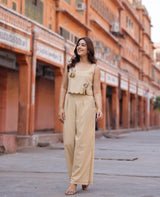 Breeze Beige Flex Coord Set