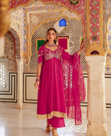 Phool Pink Doria Aangi Suit Set