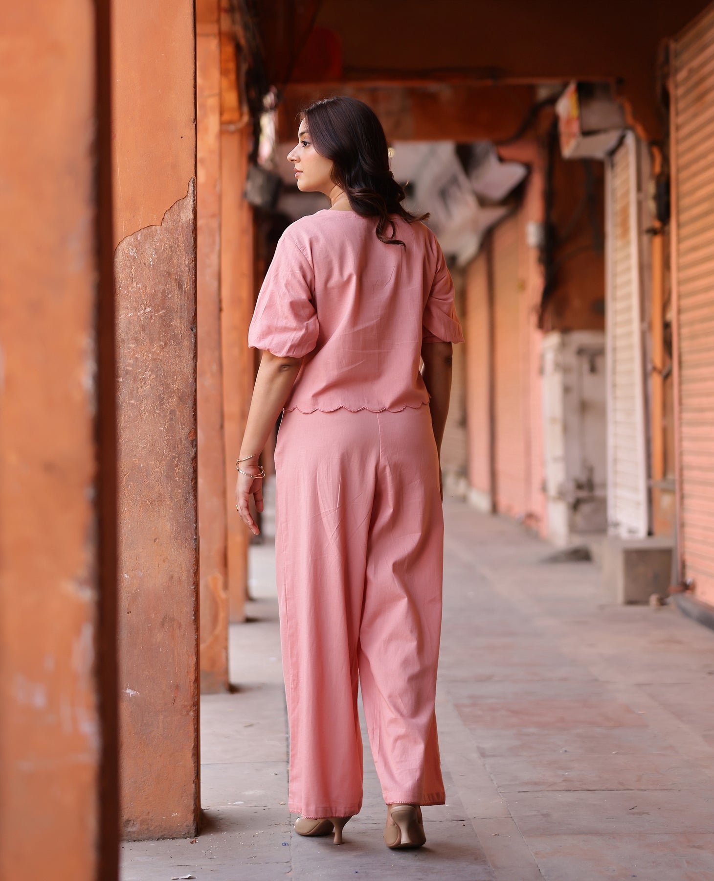 Azur Pink Flex Coord Set