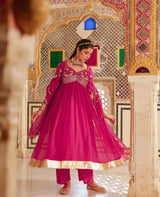 Phool Pink Doria Aangi Suit Set